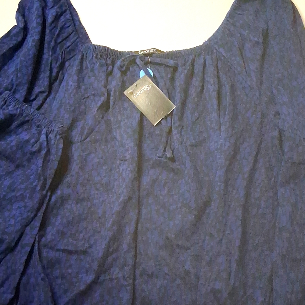 George Black And Blue Women's Blouse